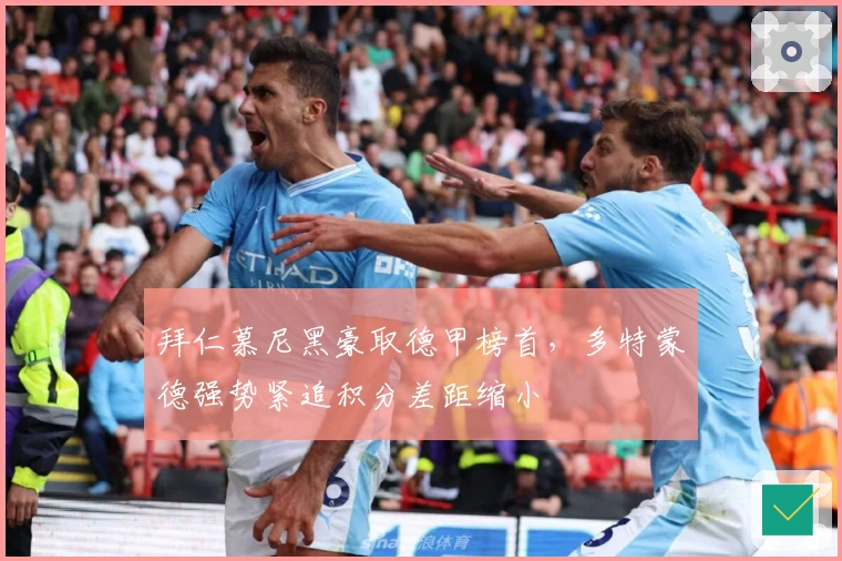 拜仁慕尼黑豪取德甲榜首，多特蒙德强势紧追积分差距缩小